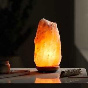 pink salt lamp
